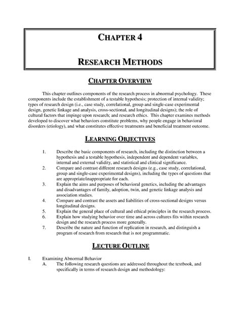 chapter 4 research sample correlation